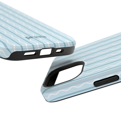 Blue Island Stripes Phone Case