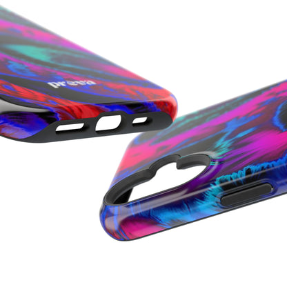 Neon Swirl Phone Case