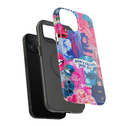 Vibrant Galaxy Collage Phone Case