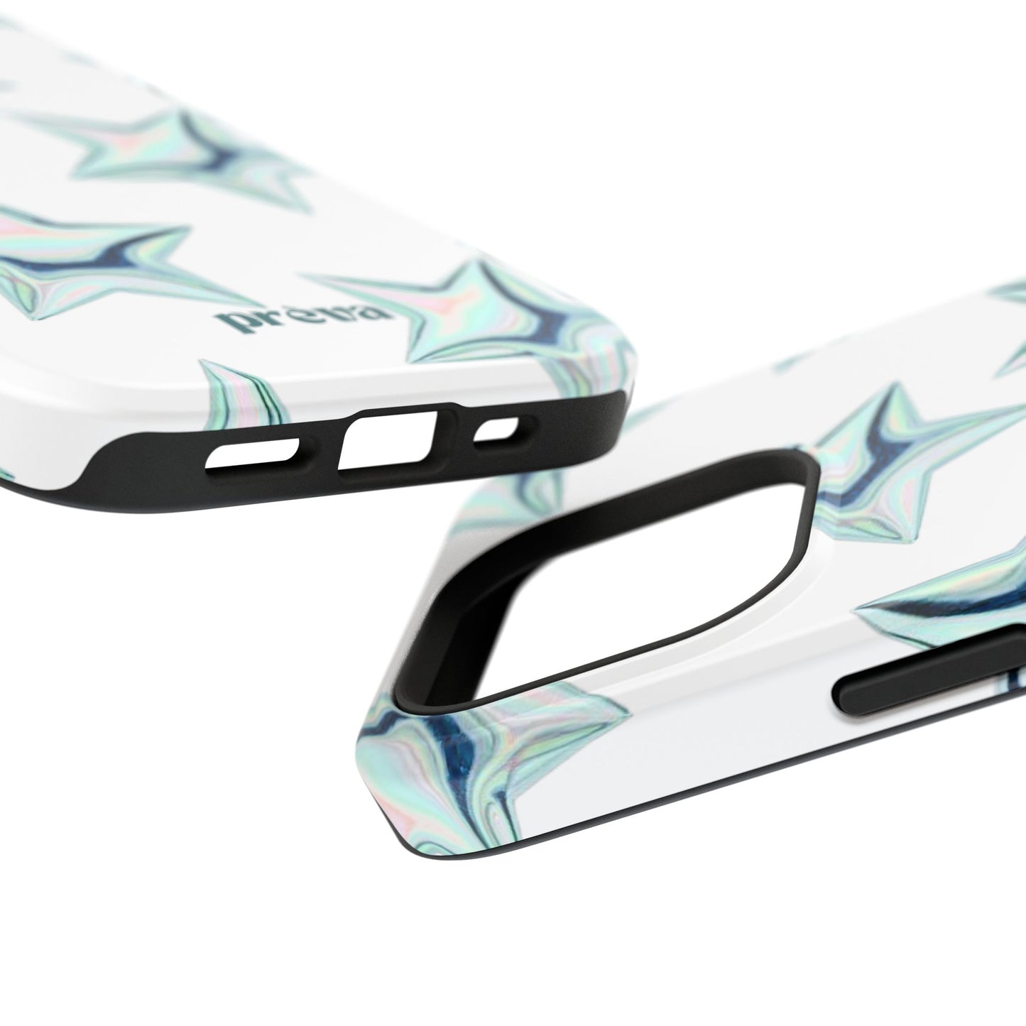 White Starburst Phone Case