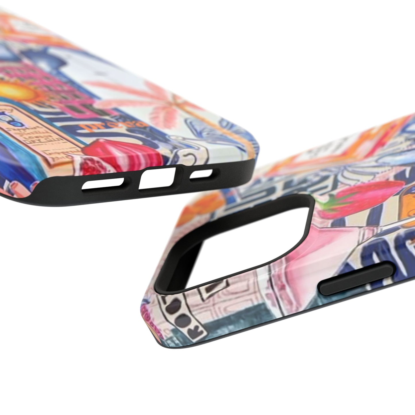 Tropical Beach Collage Phone Case