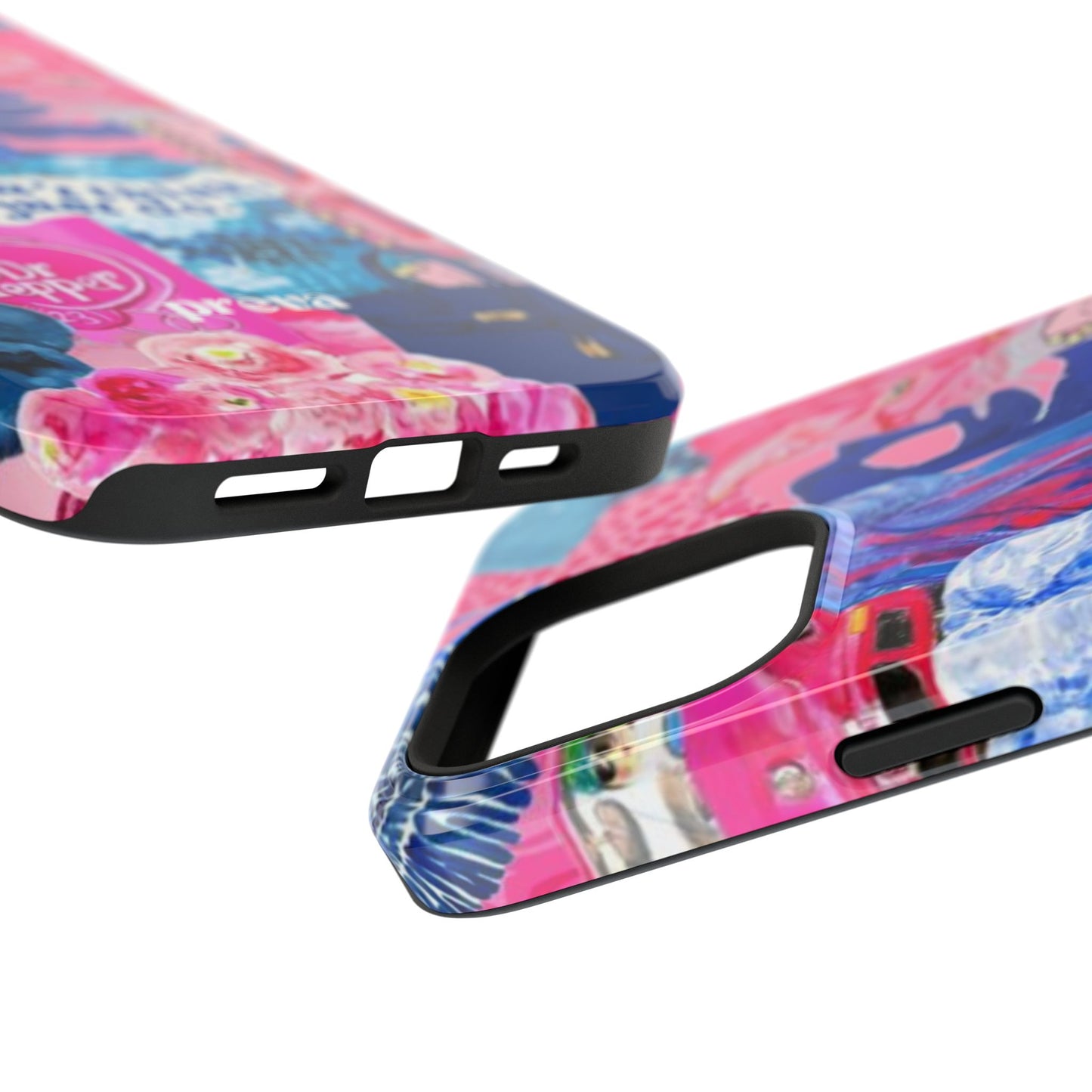 Vibrant Galaxy Collage Phone Case