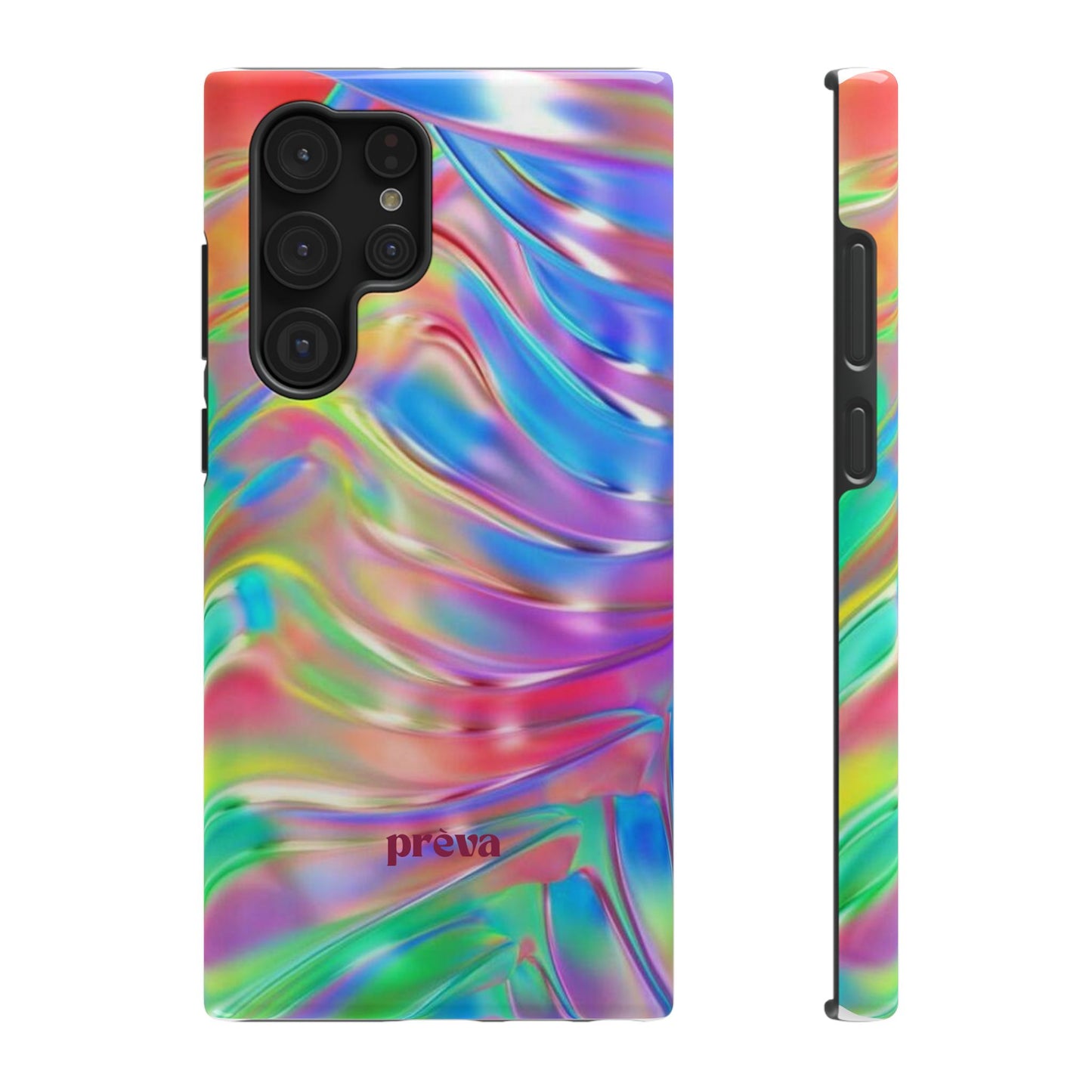 Iridescent Swirl Phone Case