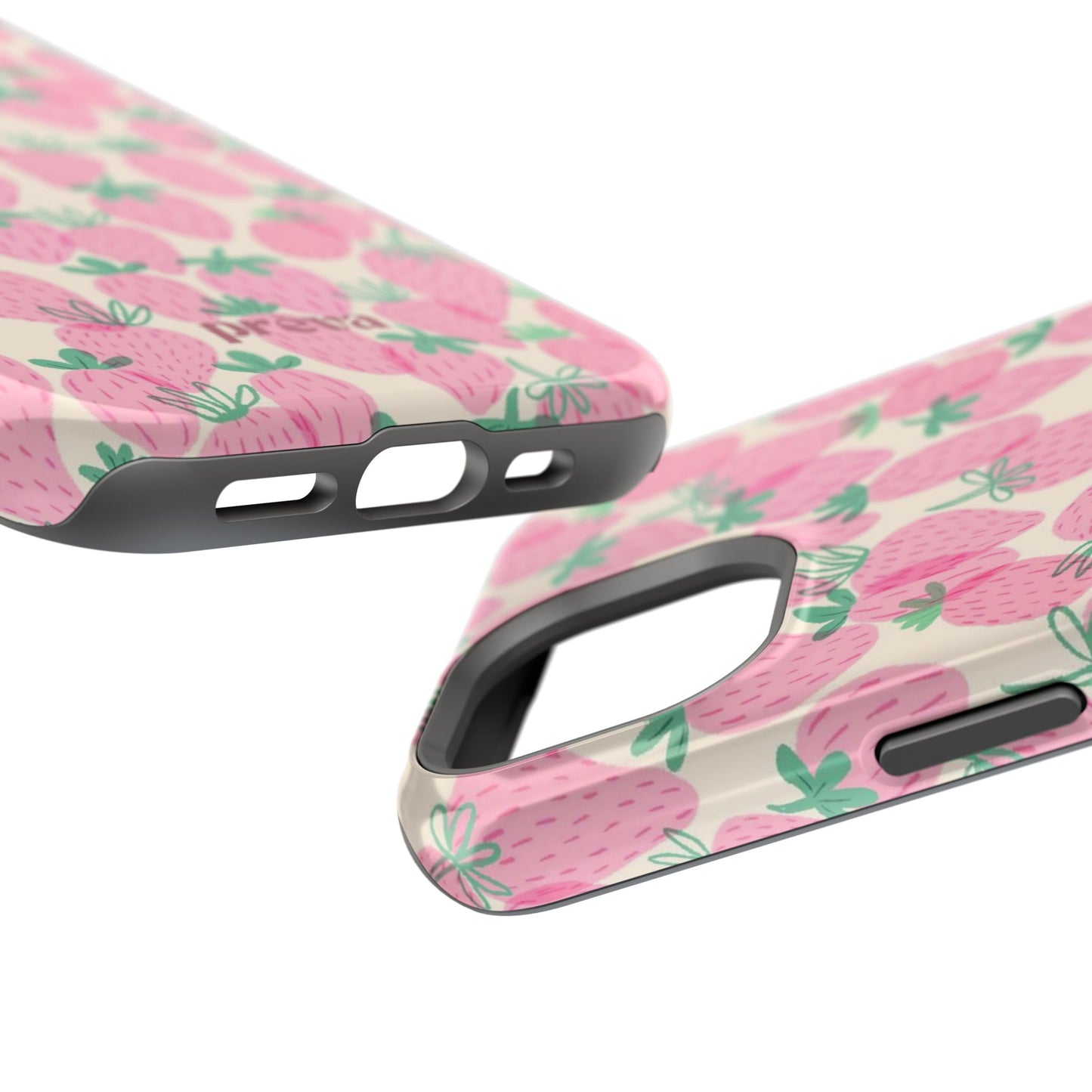 Pink Strawberry Phone Case