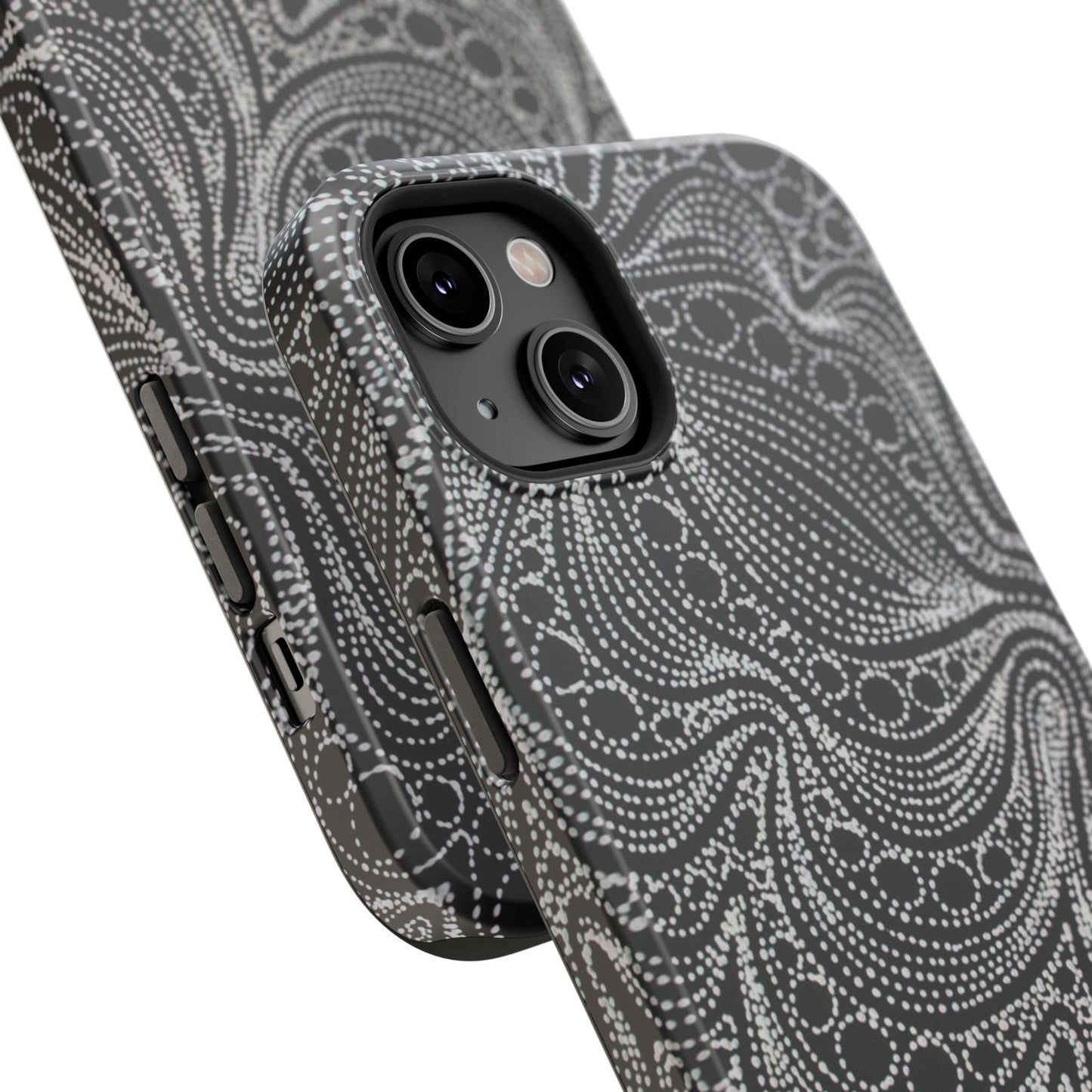 Abstract Midnight Lace Phone Case
