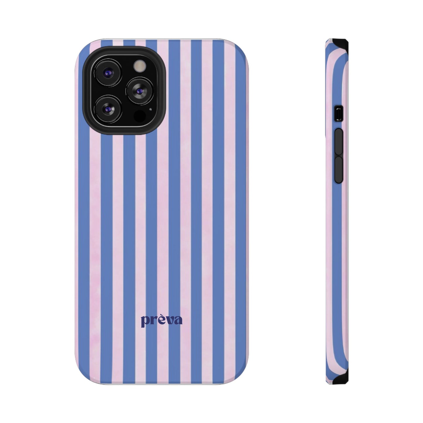 Striped Purple and Pink Phone Case