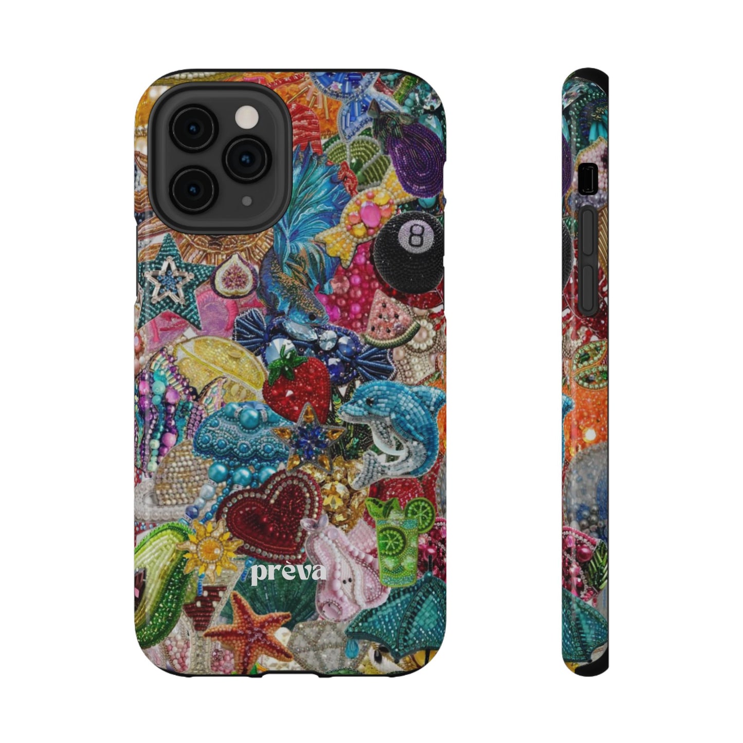 Colorful Rhinestone Phone Case