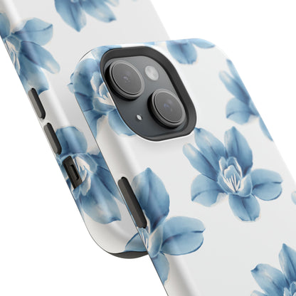 Blue Flowers Phone Case