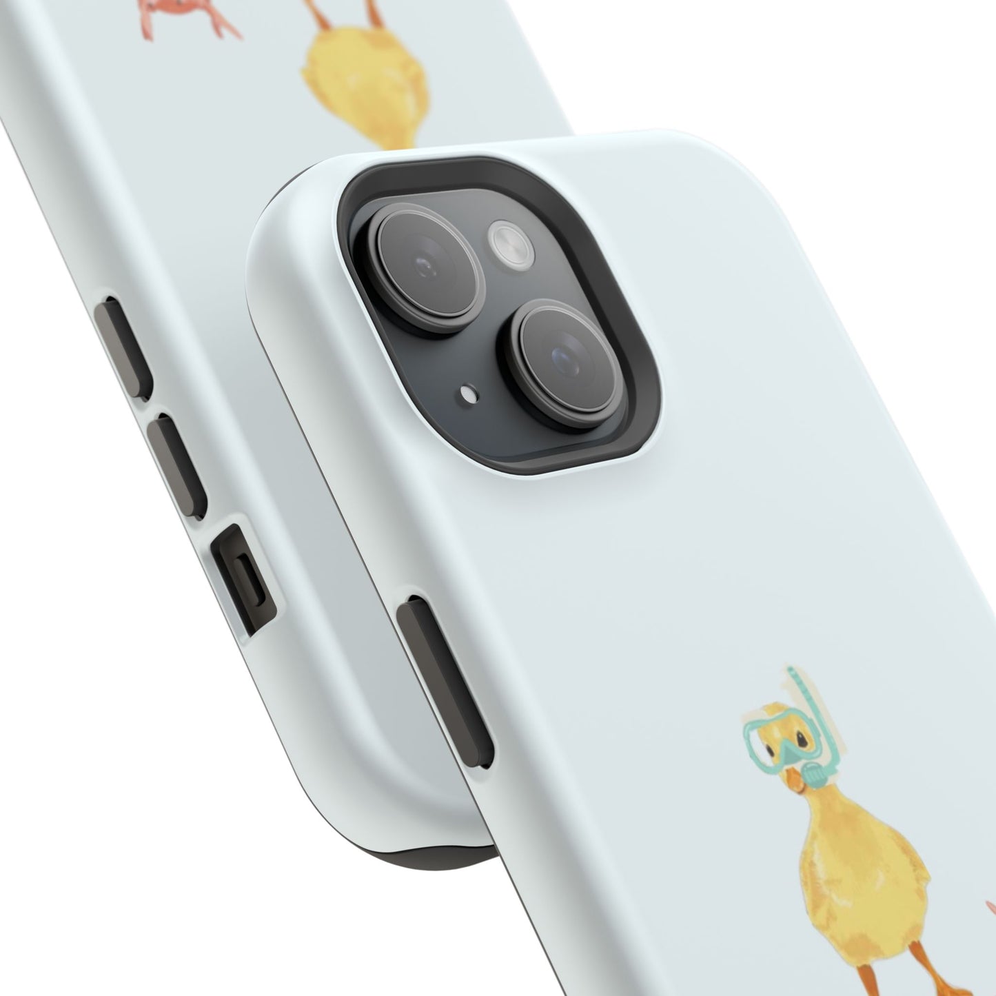 Scuba Duck Stripes Phone Case