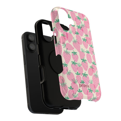 Pink Strawberry Phone Case