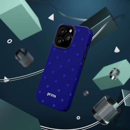 Dark Blue Polka Dots Phone Case