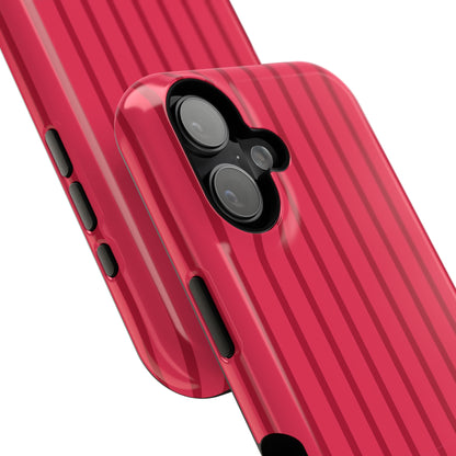 Pinky Red Stripes Phone Case