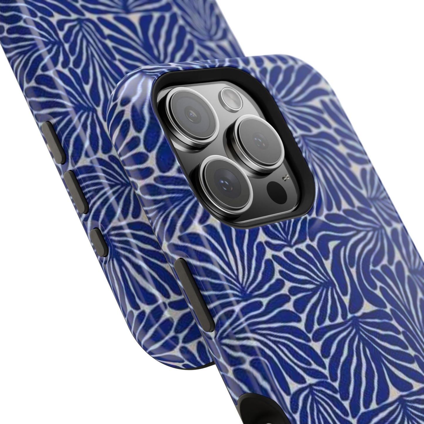 Blue Abstract Greek Phone Case