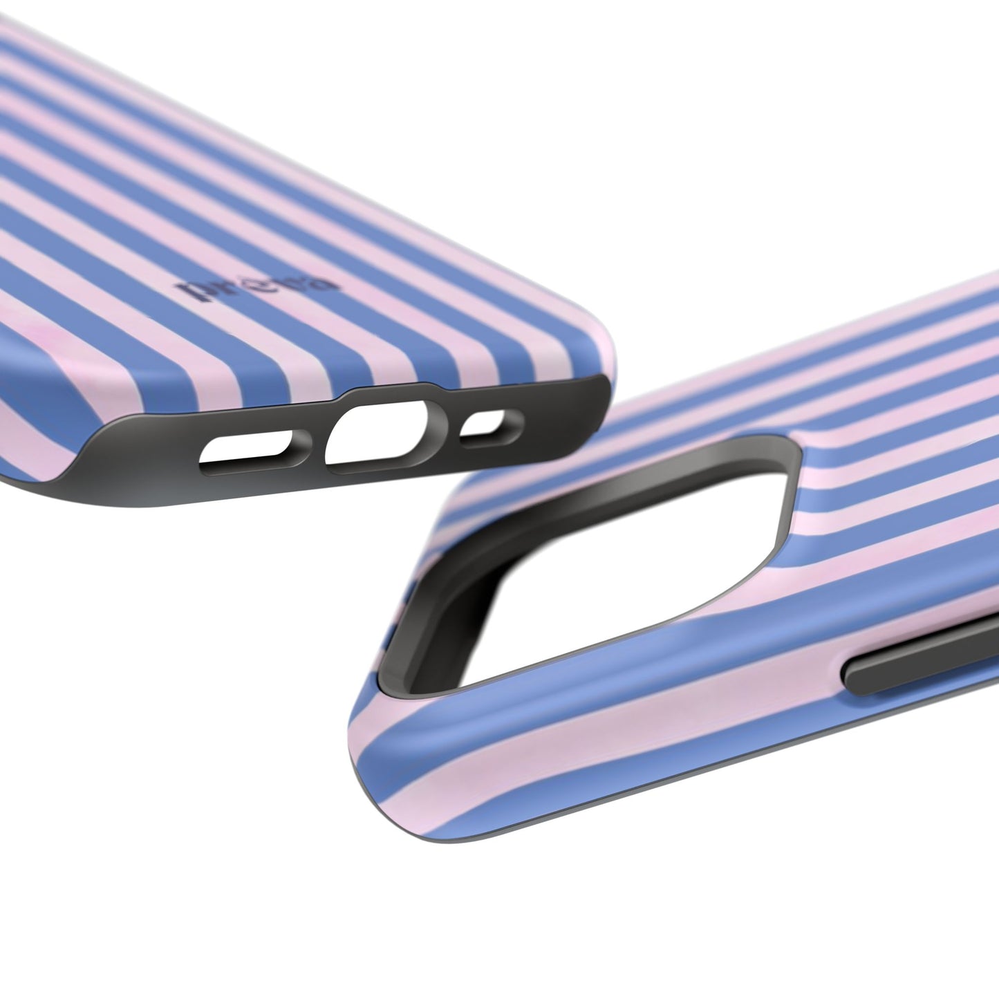 Striped Purple and Pink Phone Case