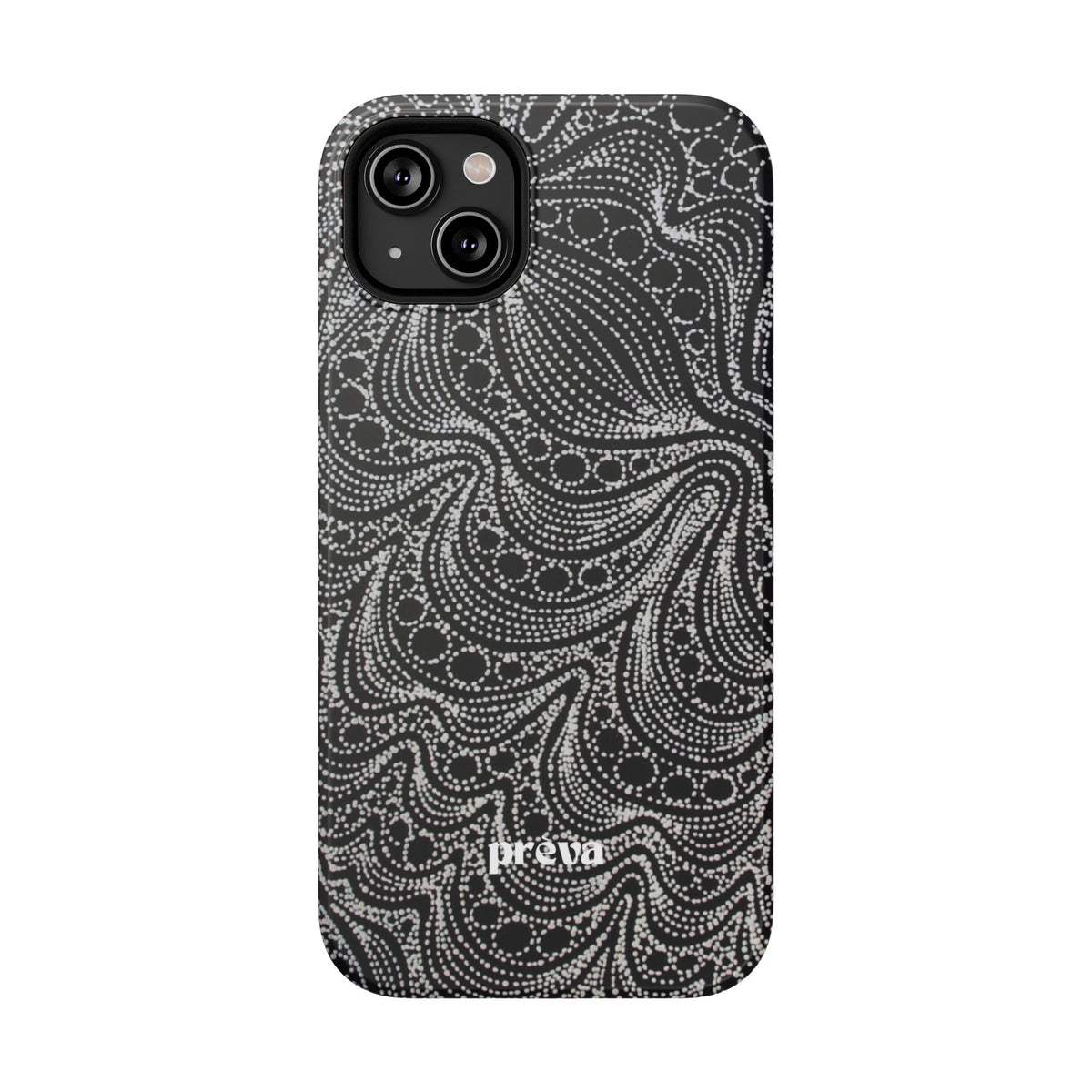 Abstract Midnight Lace Phone Case