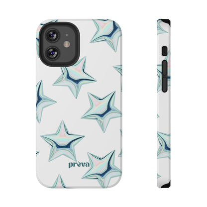 White Starburst Phone Case