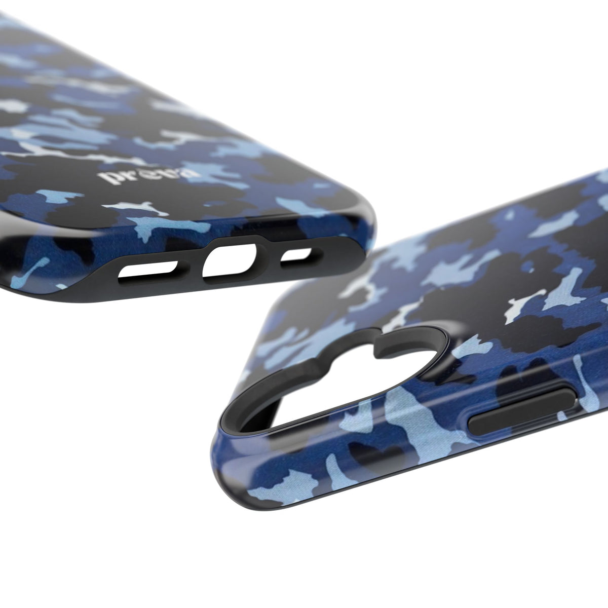 Blue Camo Phone Case