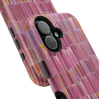 Pink Brushstroke Phone Case