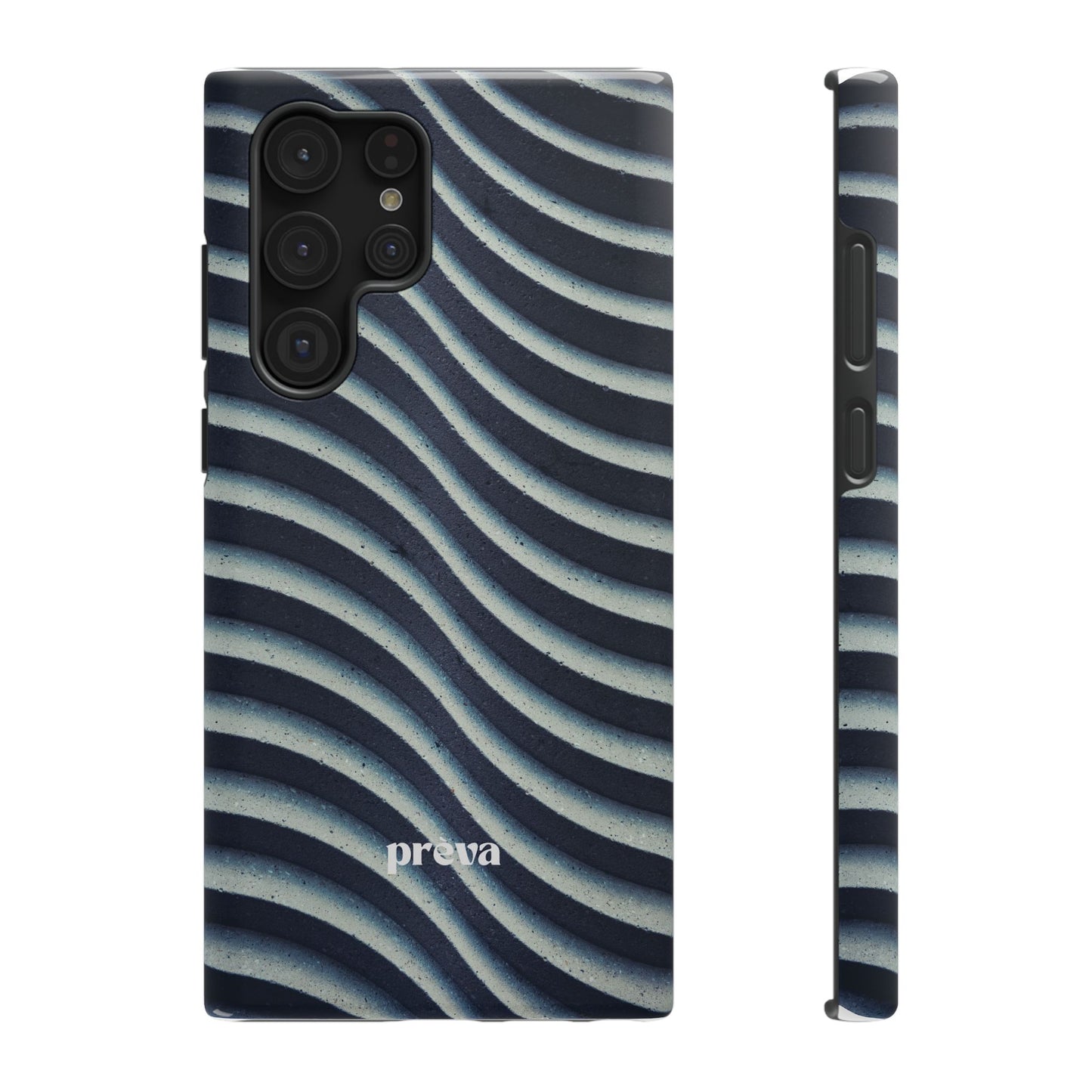 Navy Waves Phone Case