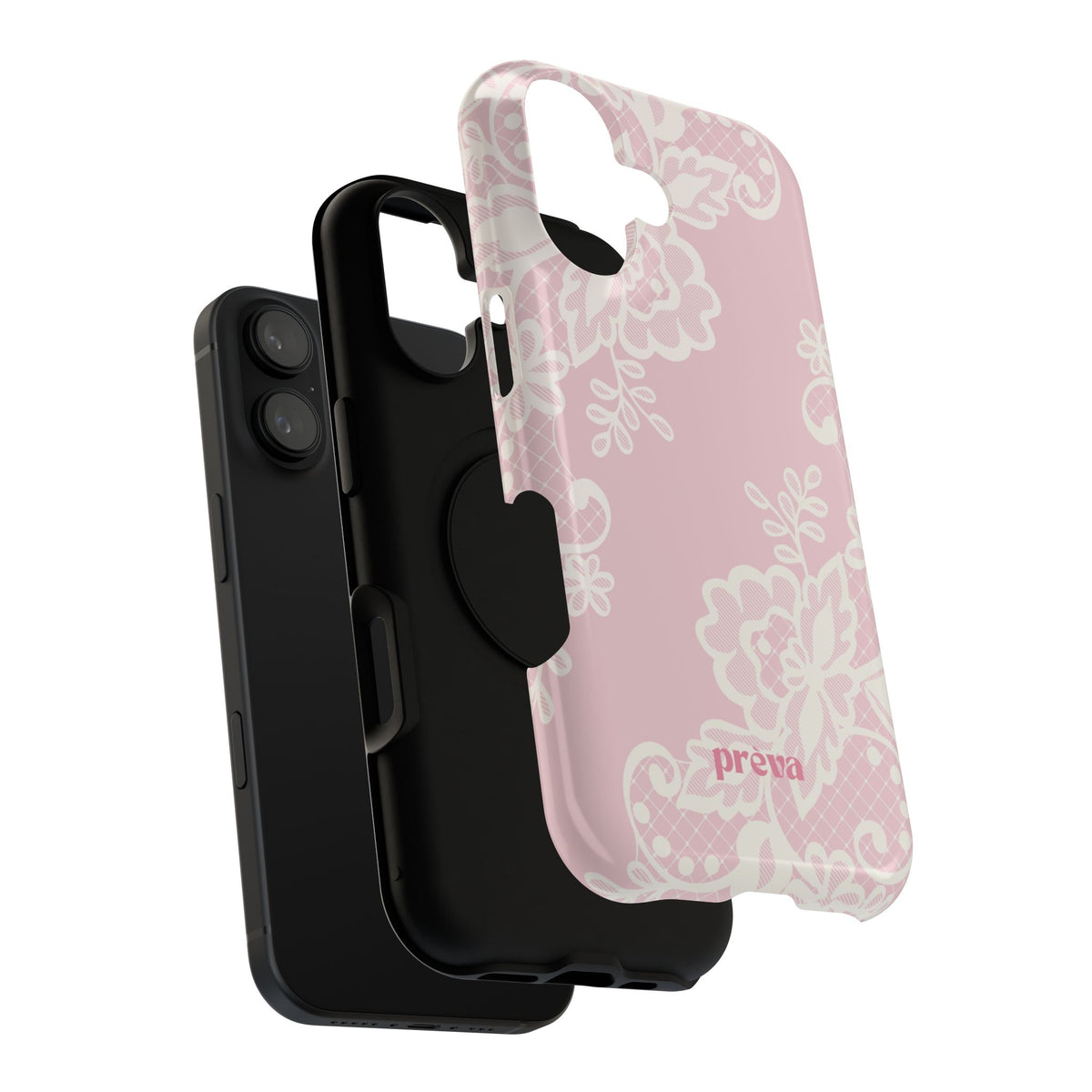Pink Lace x Rylee Phone Case