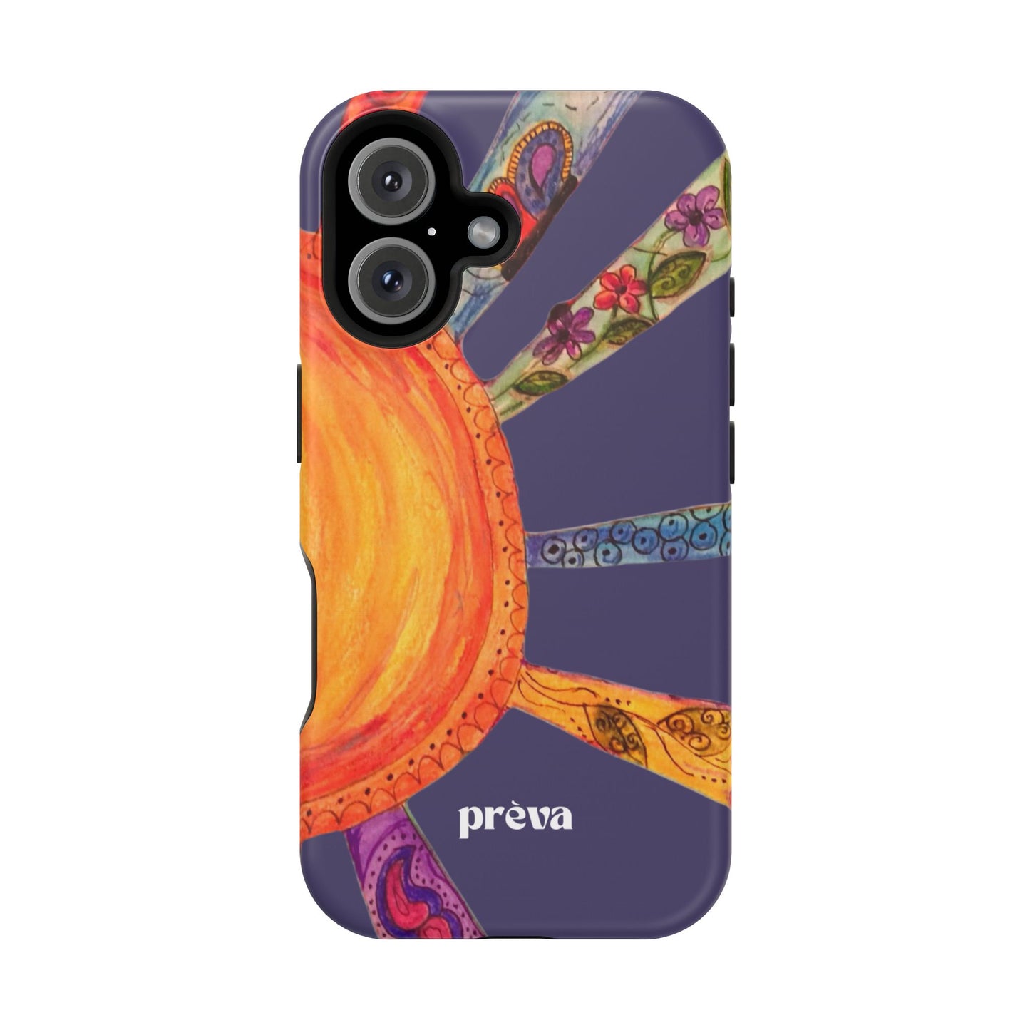 Purple Cancun Sun Phone Case