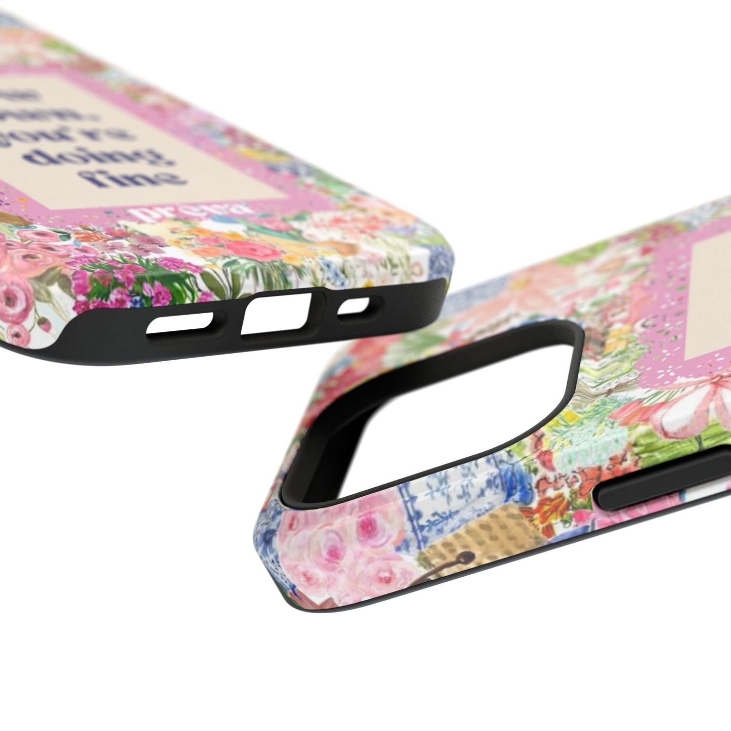 Slow Down Flowers x notsoken Phone Case