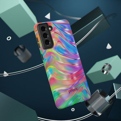 Iridescent Swirl Phone Case