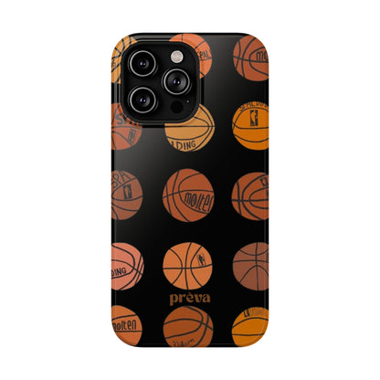 Black Basketball Phone Case
