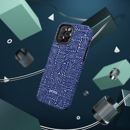Blue Abstract Greek Phone Case