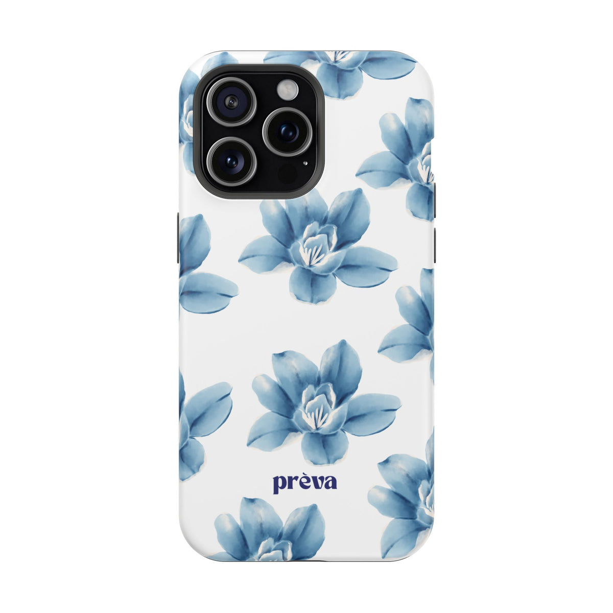 Blue Flowers Phone Case