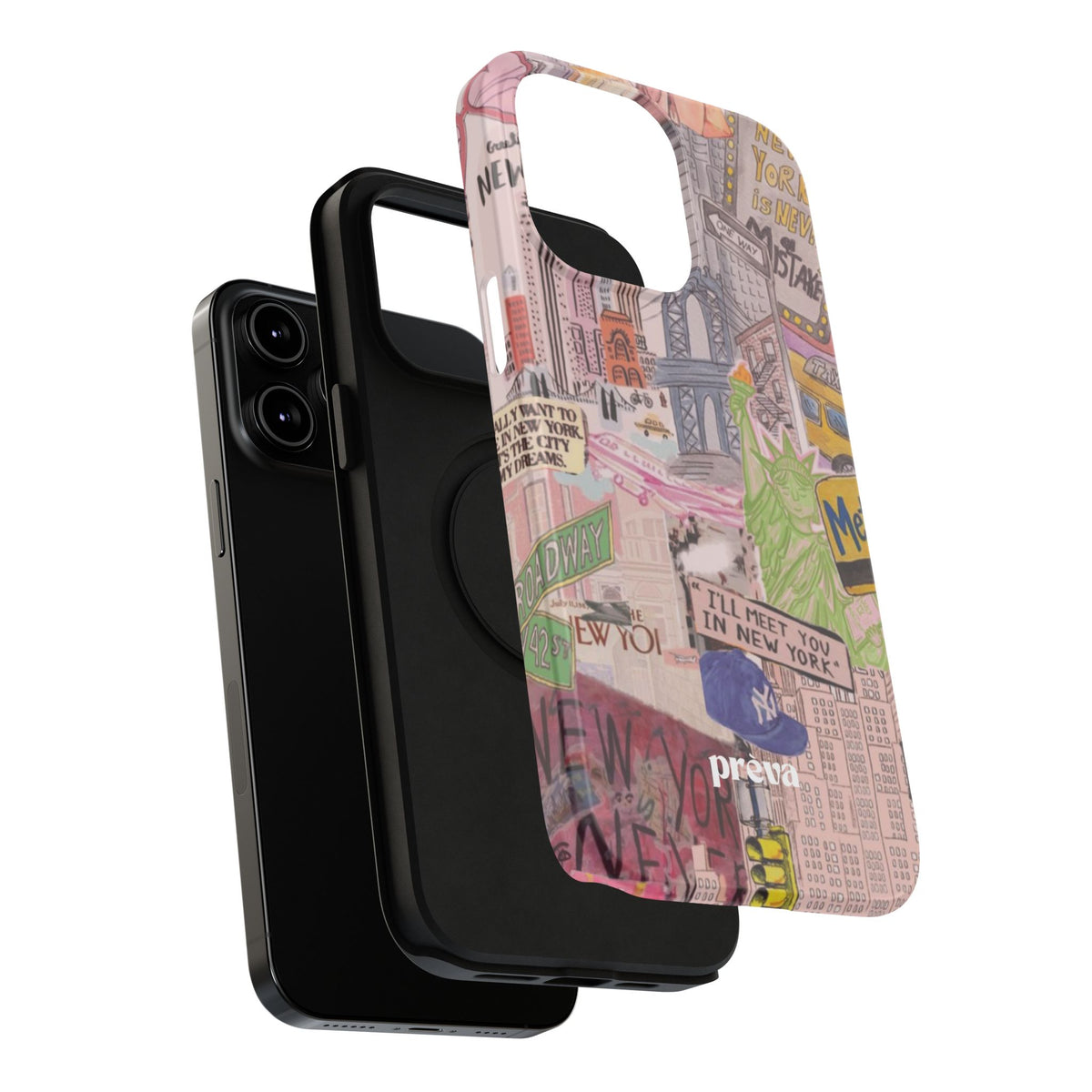 New York Collage Phone Case