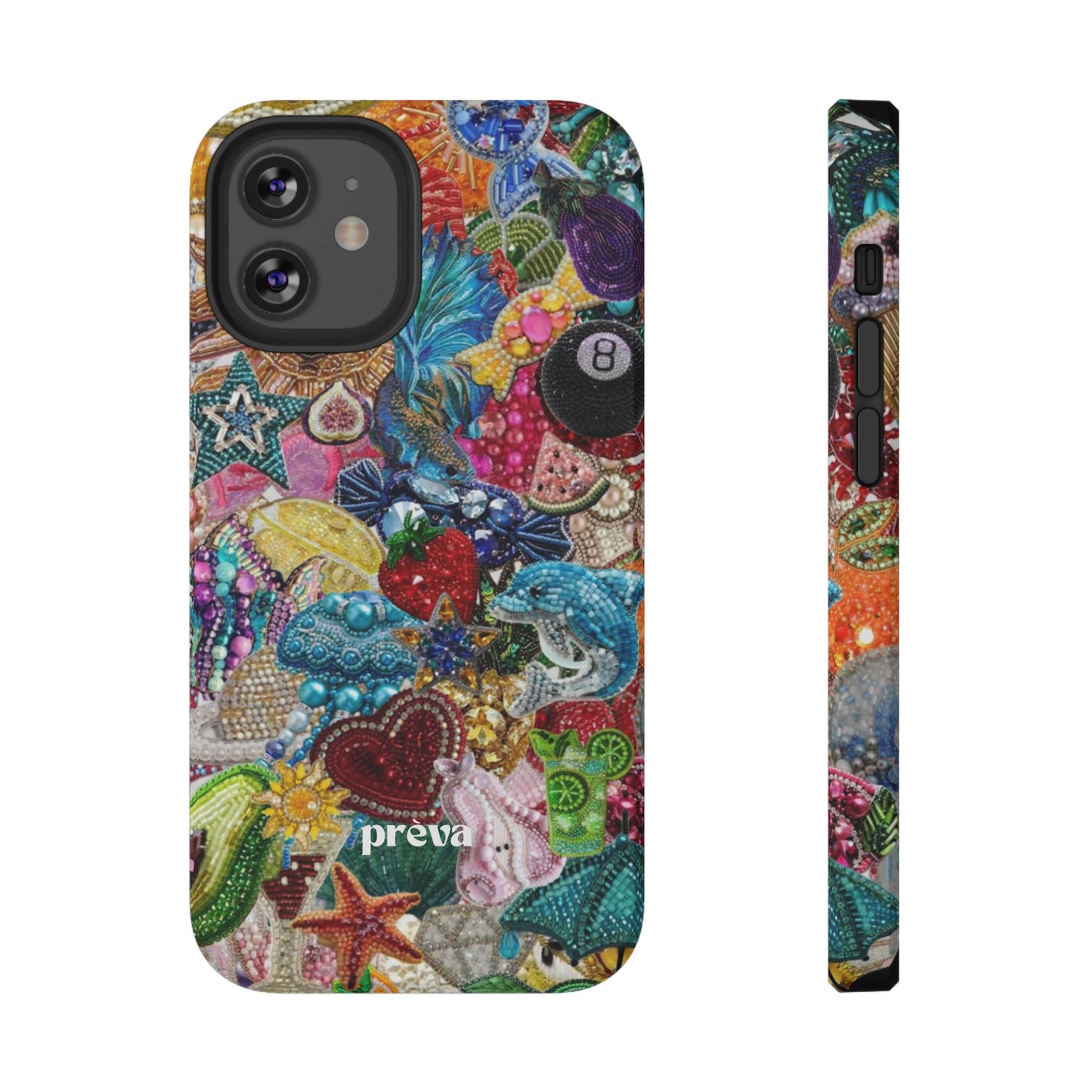 Colorful Rhinestone Phone Case