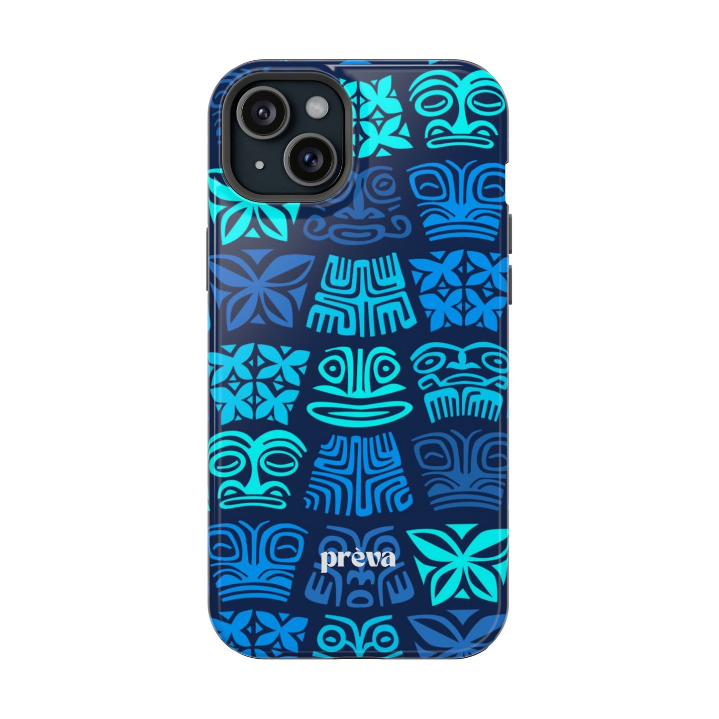 Blue Tiki Phone Case