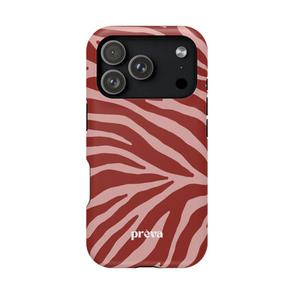 Red Zebra Phone Case