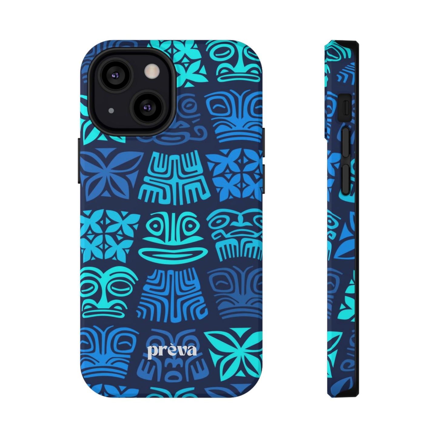 Blue Tiki Phone Case