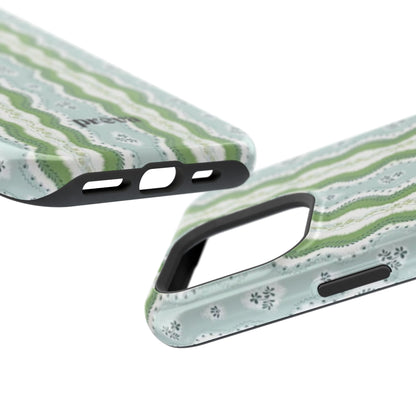 Green Waves Phone Case