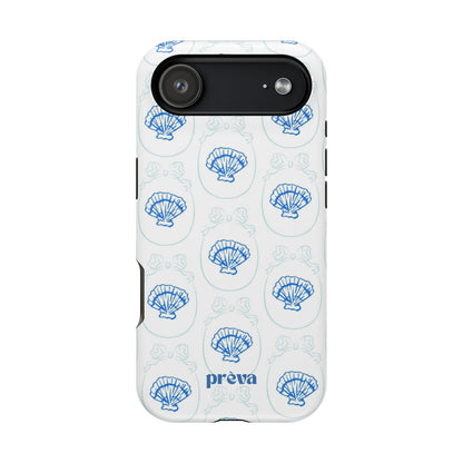 Fancy Teal Shell Phone Case