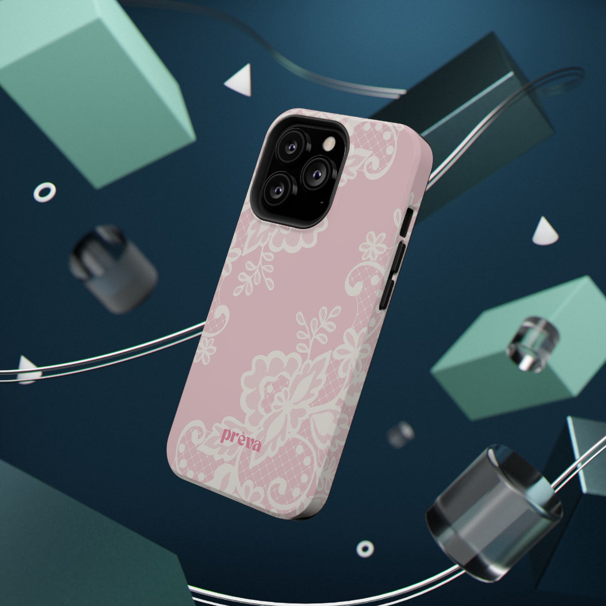 Pink Lace x Rylee Phone Case