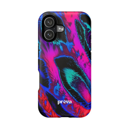 Neon Swirl Phone Case