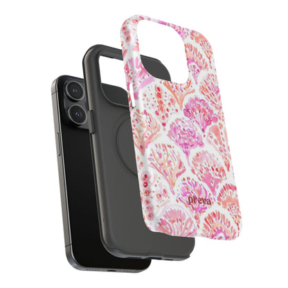 Pink Shell Watercolor Phone Case
