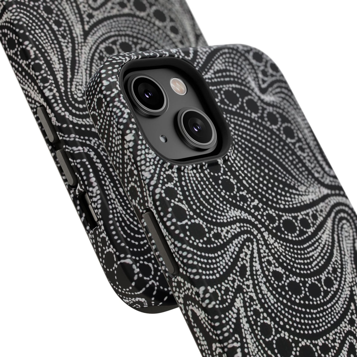 Abstract Midnight Lace Phone Case