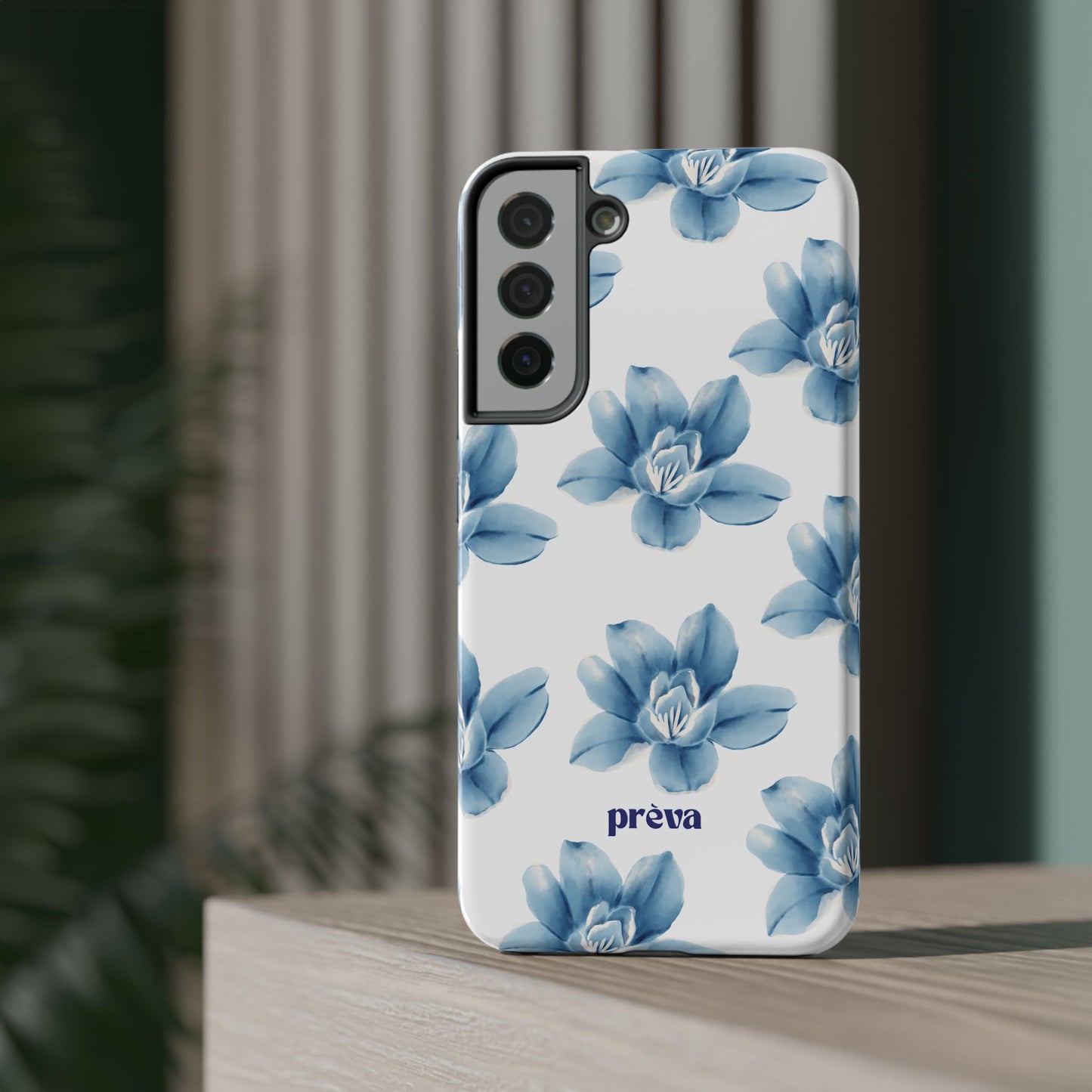 Blue Flowers Phone Case