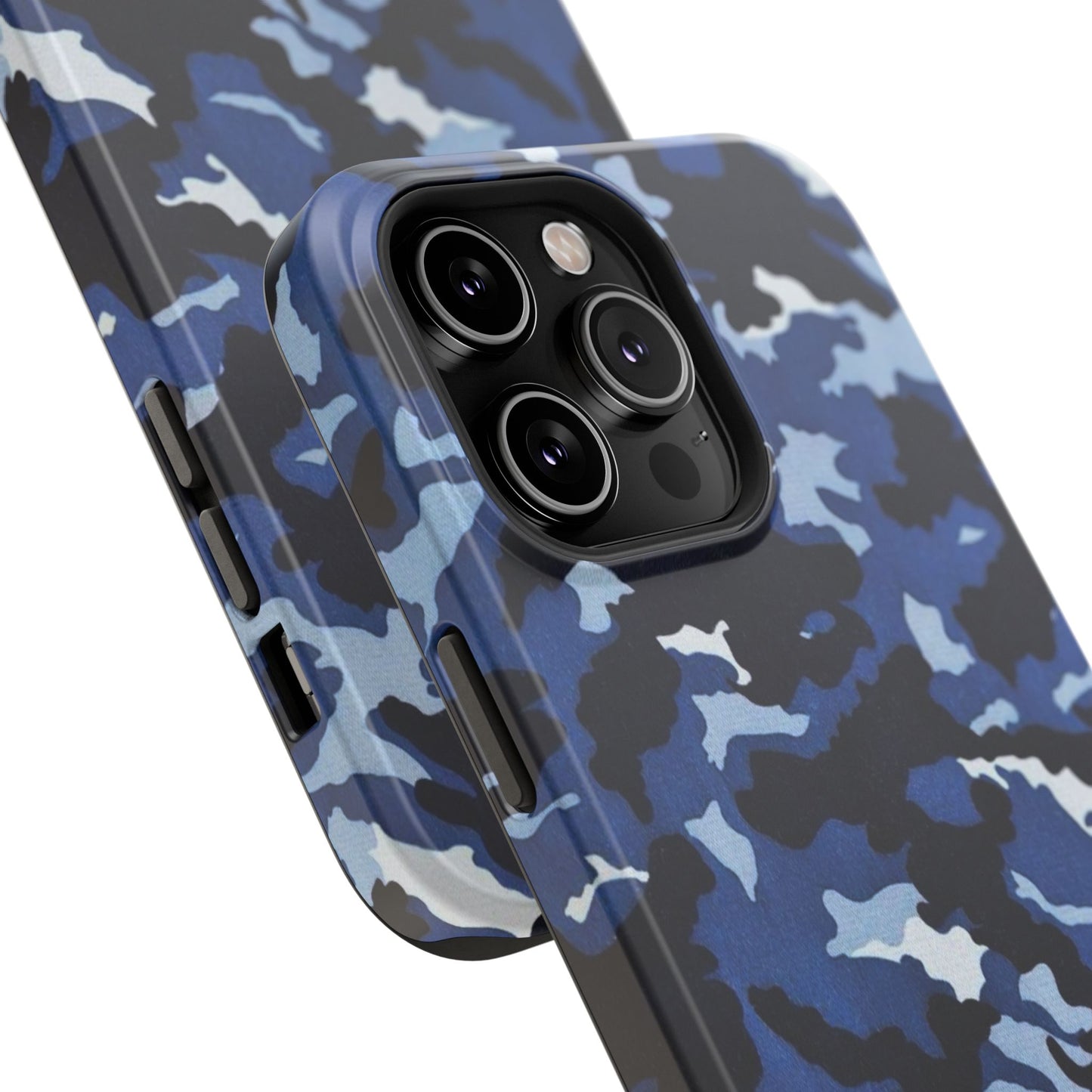 Blue Camo Phone Case