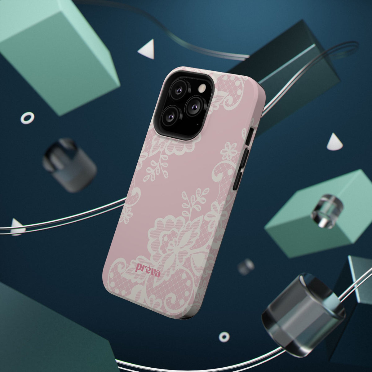 Pink Lace x Rylee Phone Case