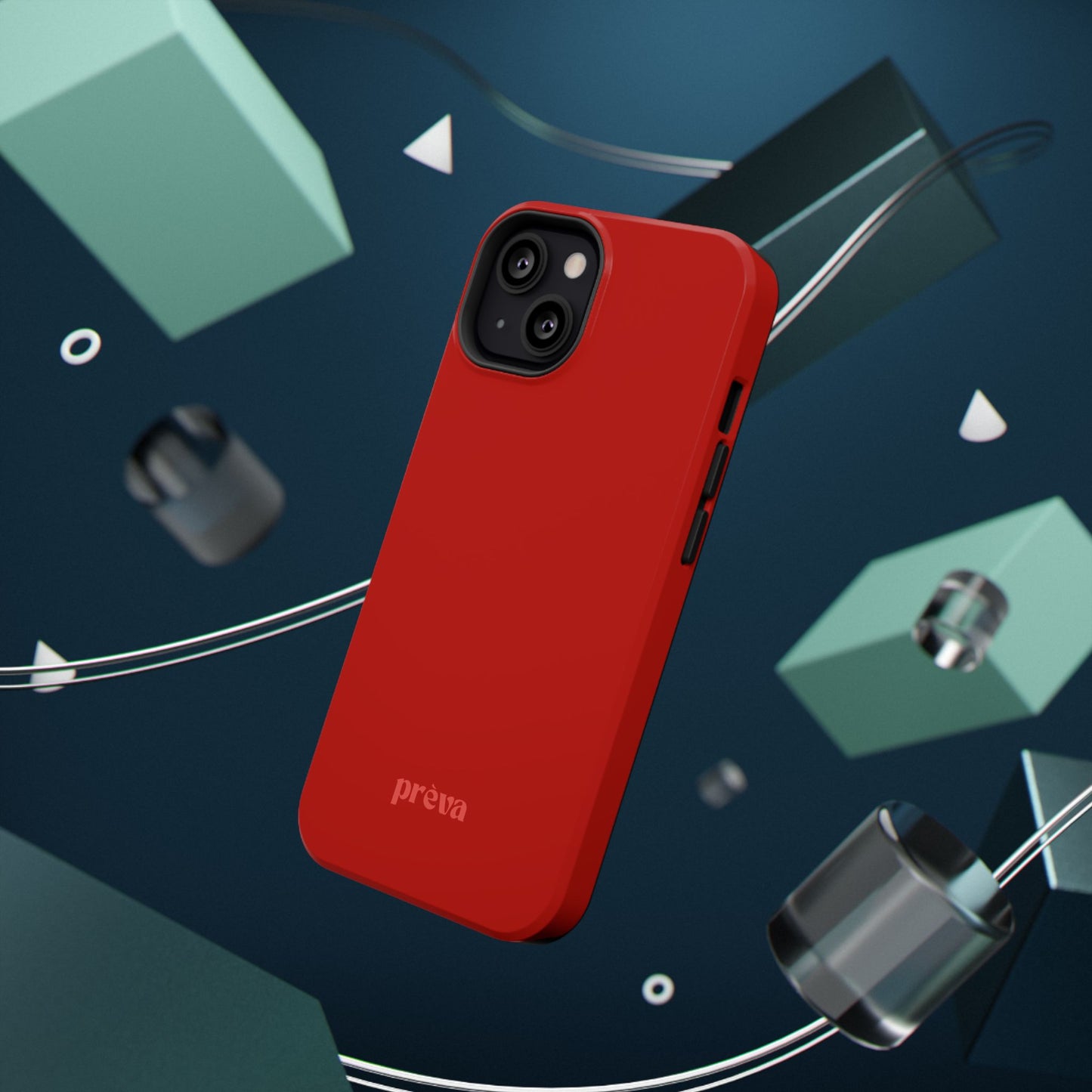 Bright Red Phone Case