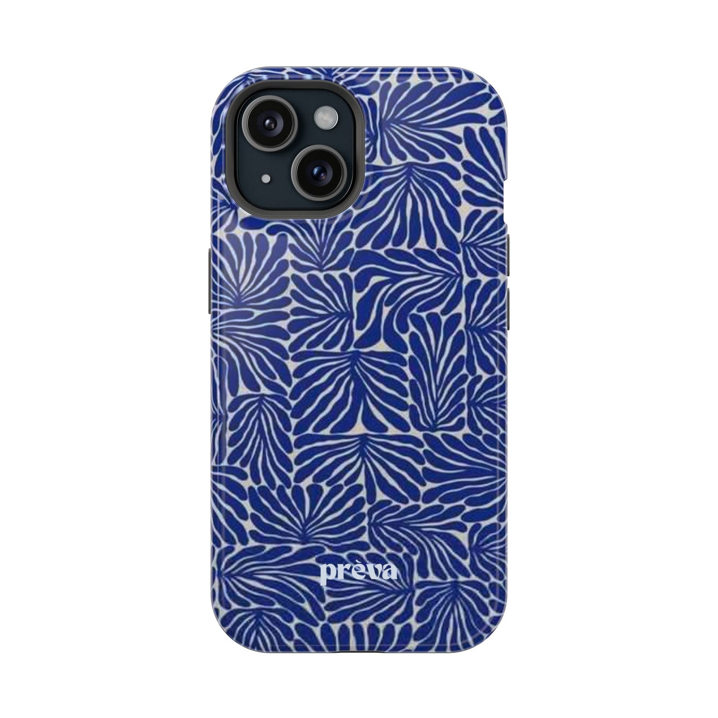 Blue Abstract Greek Phone Case