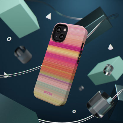 Pastel Stripe Rays Phone Case