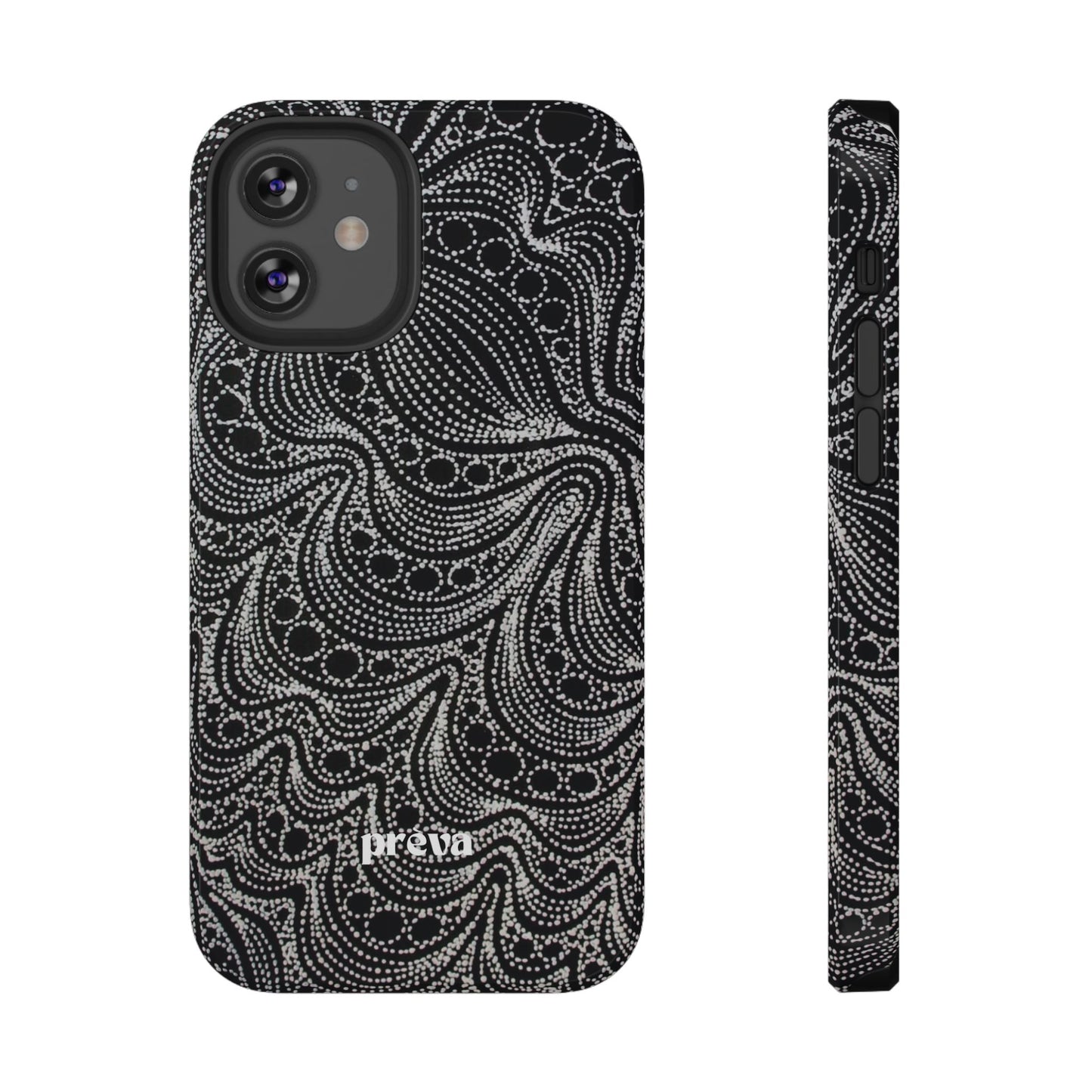 Abstract Midnight Lace Phone Case