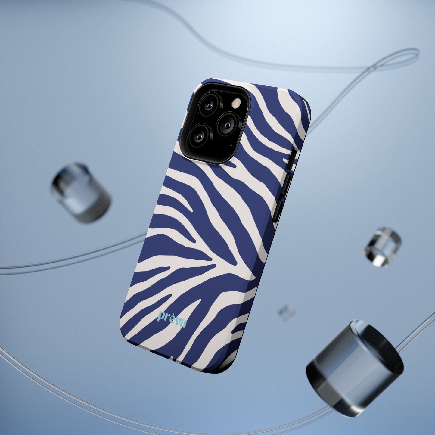 Blue Zebra Phone Case