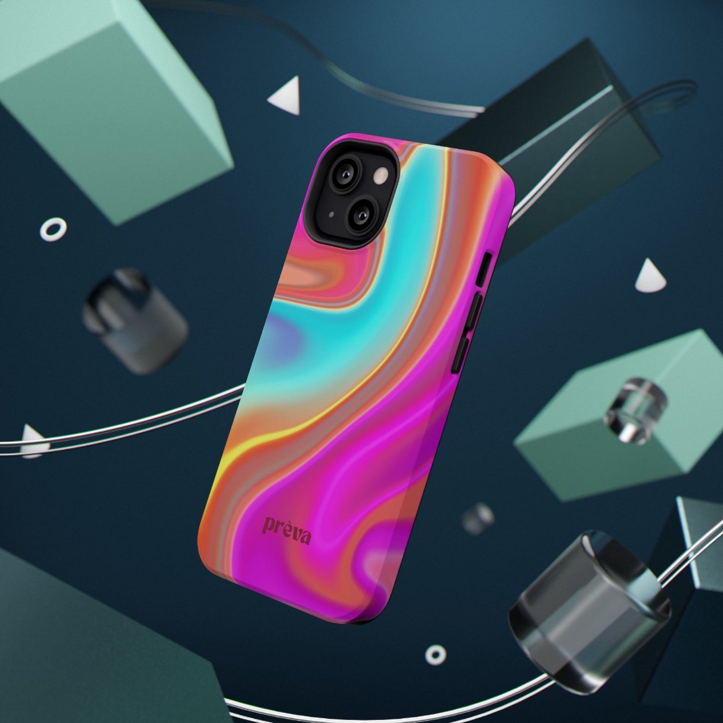 Iridescent Swirl Phone Case